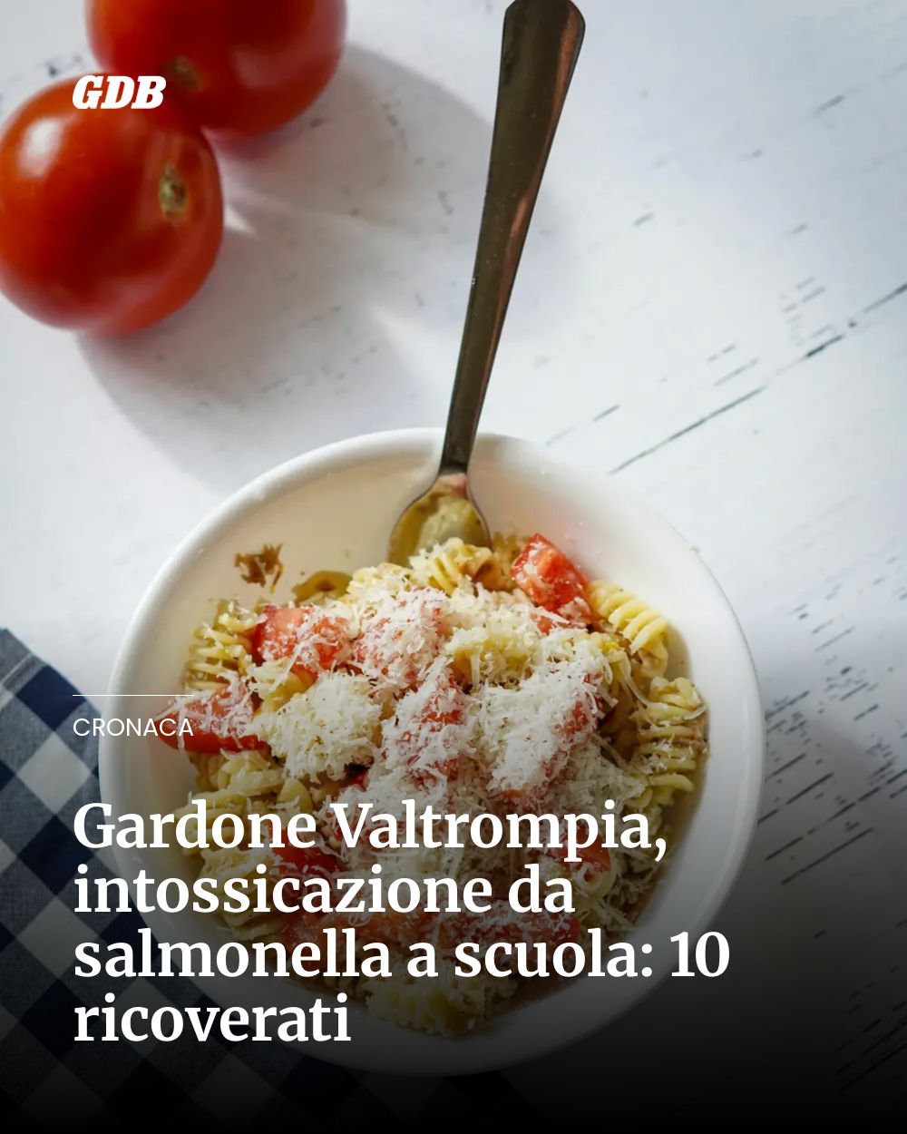 Post Instagram @giornaledibrescia: Gardone Valtrompia, intossicazione da salmonella a scuola: 10 ricoverati...