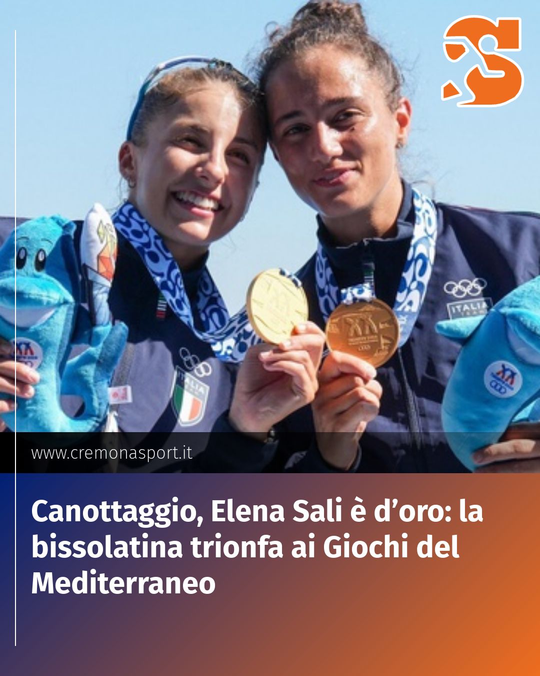 Canottaggio, Elena Sali è d’oro: la bissolatina trionfa ai Giochi del Mediterraneo...