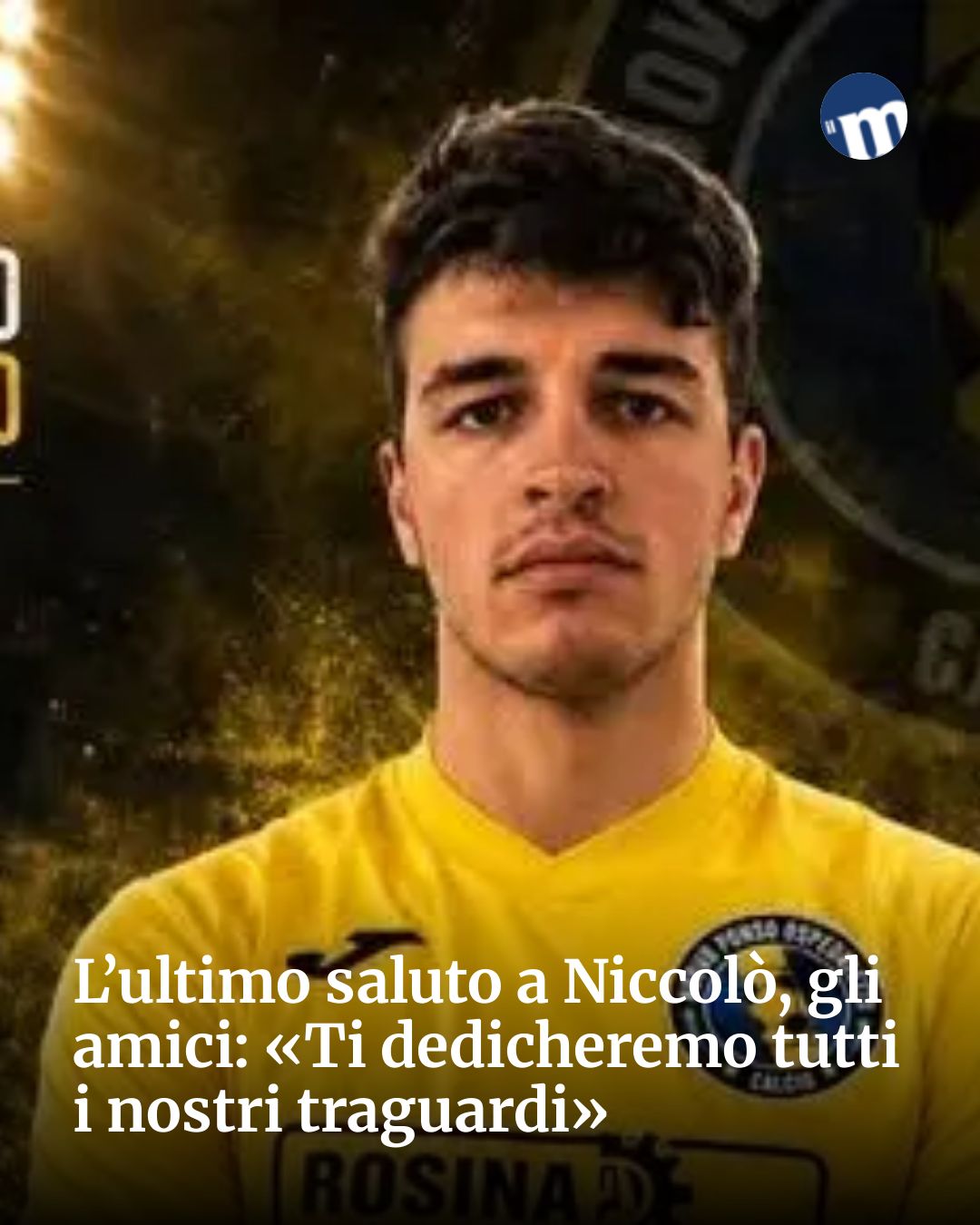 L’ultimo saluto a Niccolò, gli amici: «Ti dedicheremo tutti i nostri traguardi»...