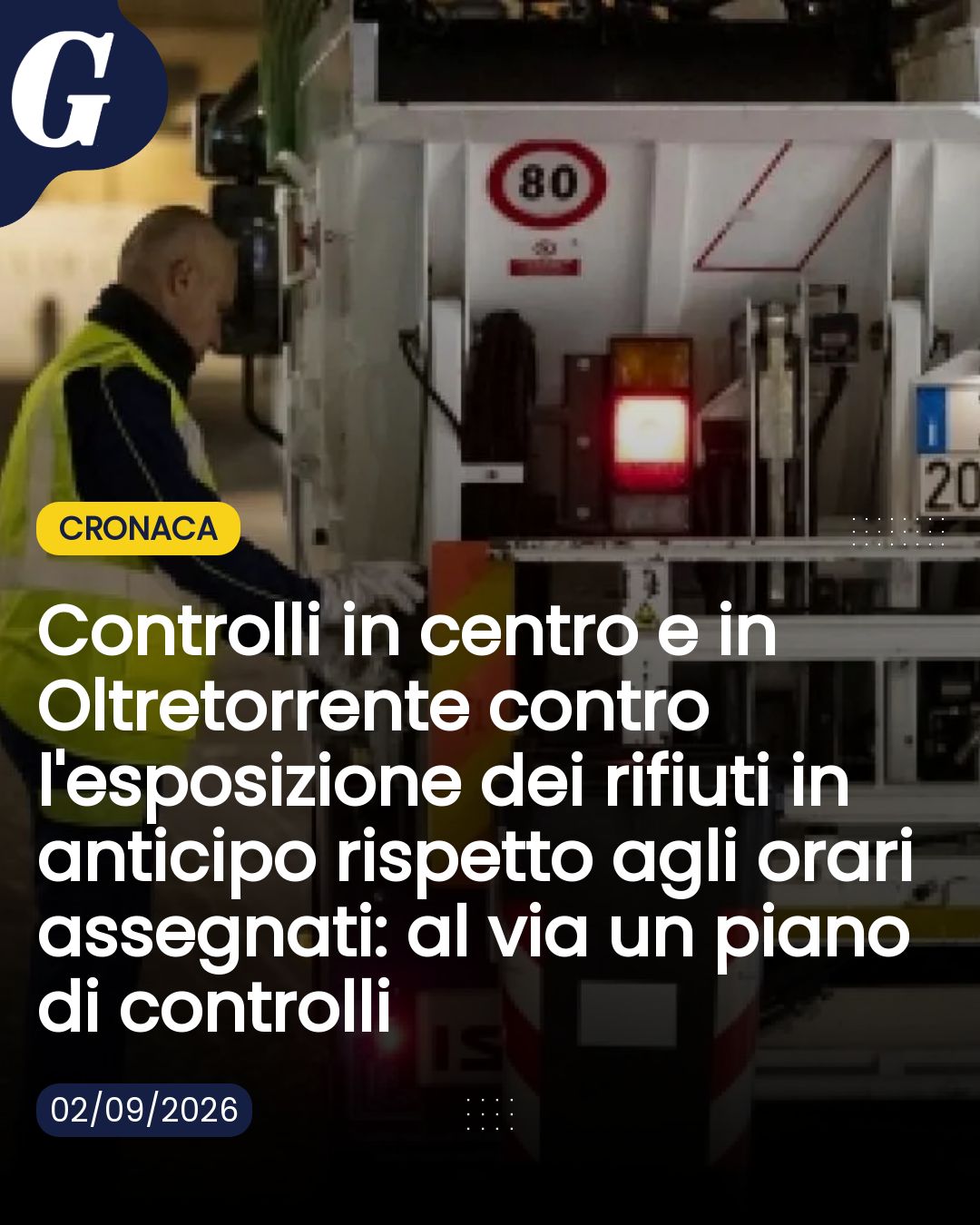 Controlli in centro e in Oltretorrente contro l'esposizione dei rifiuti in anticipo rispetto agli orari assegnati: al vi...