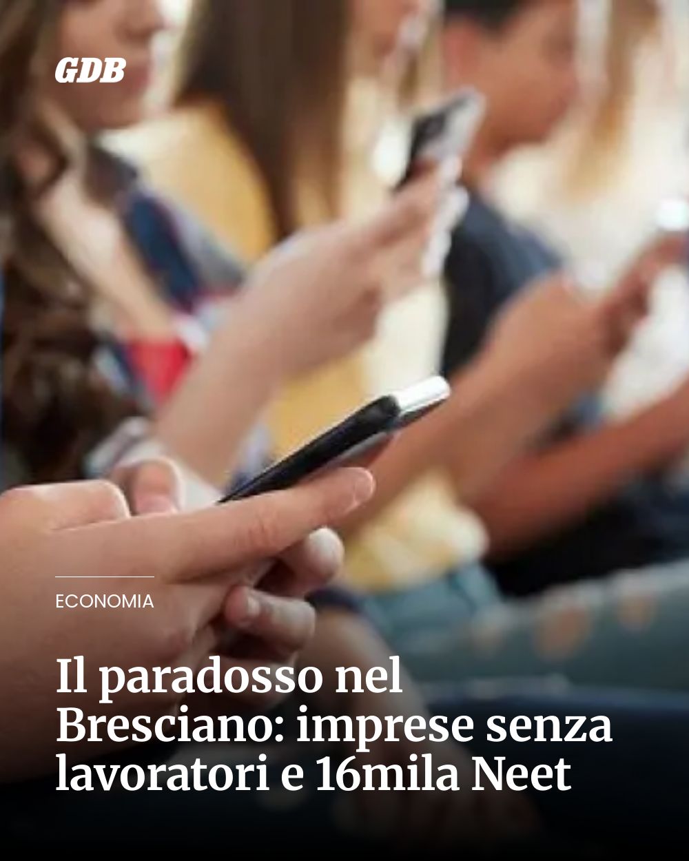 Post Instagram @giornaledibrescia: Il paradosso nel Bresciano: imprese senza lavoratori e 16mila Neet...