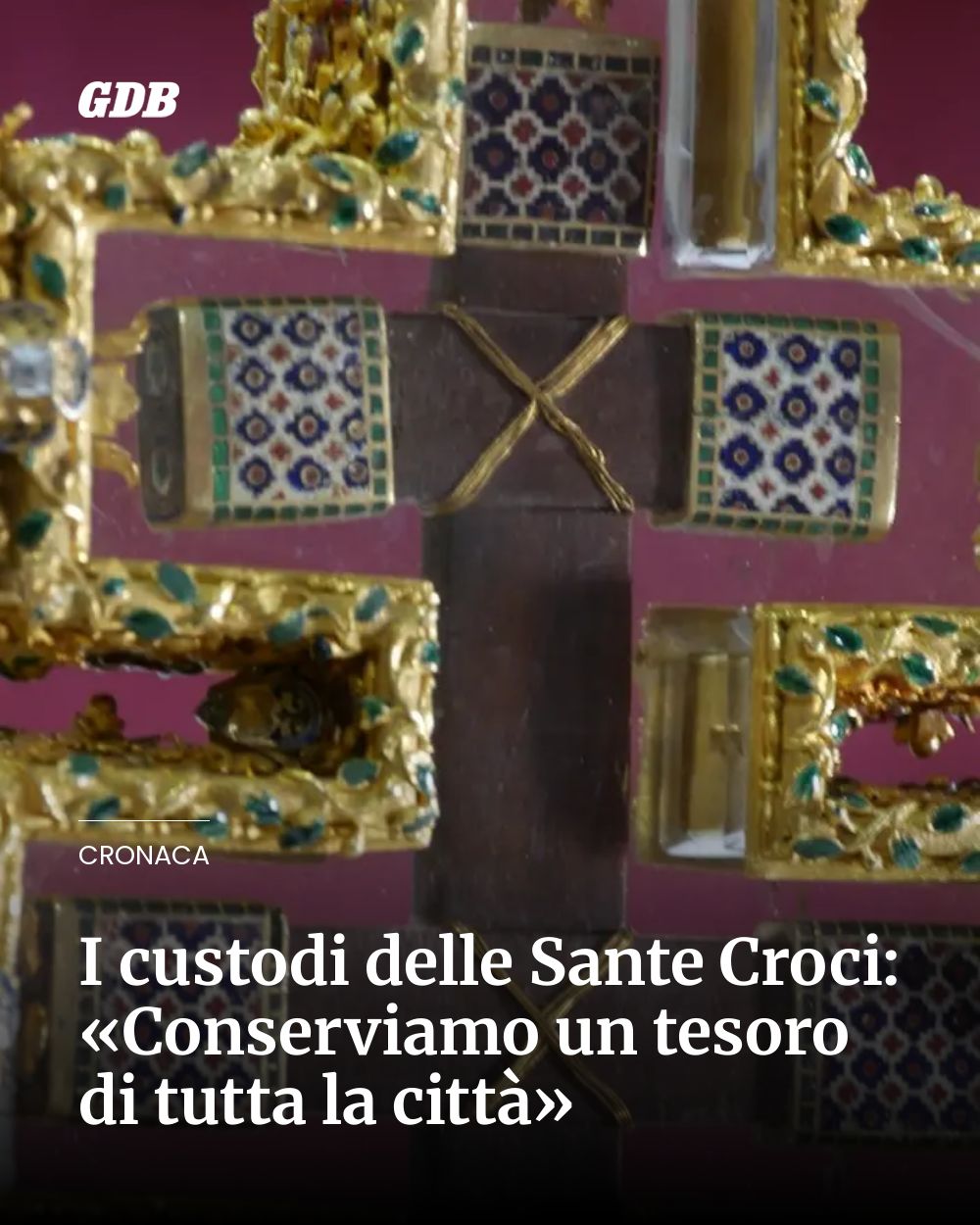Post Instagram @giornaledibrescia: I custodi delle Sante Croci: «Conserviamo un tesoro di tutta la città»...