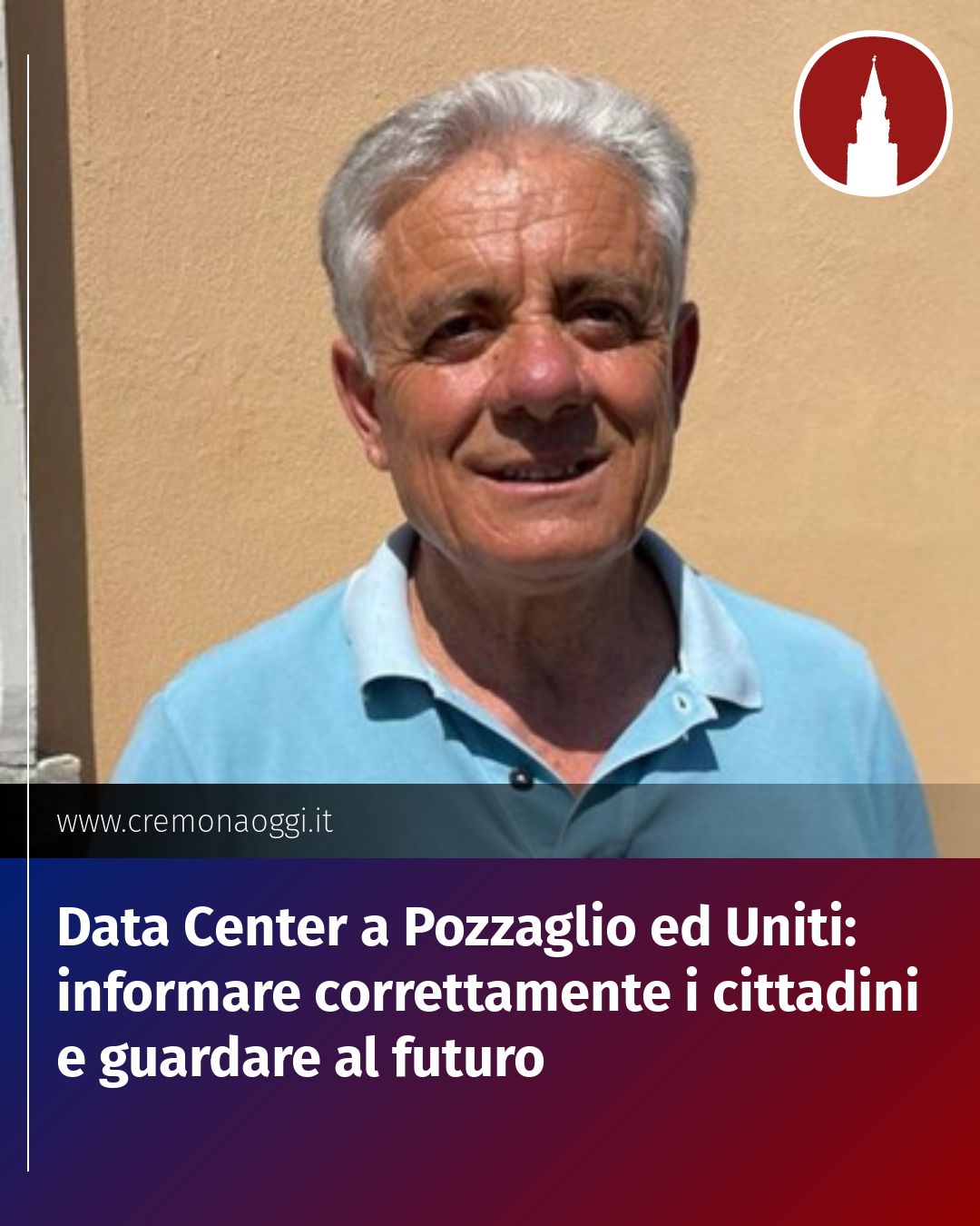 Post Instagram @Cremona_Oggi: Data Center a Pozzaglio ed Uniti: informare correttamente i cittadini e guardare al futuro...