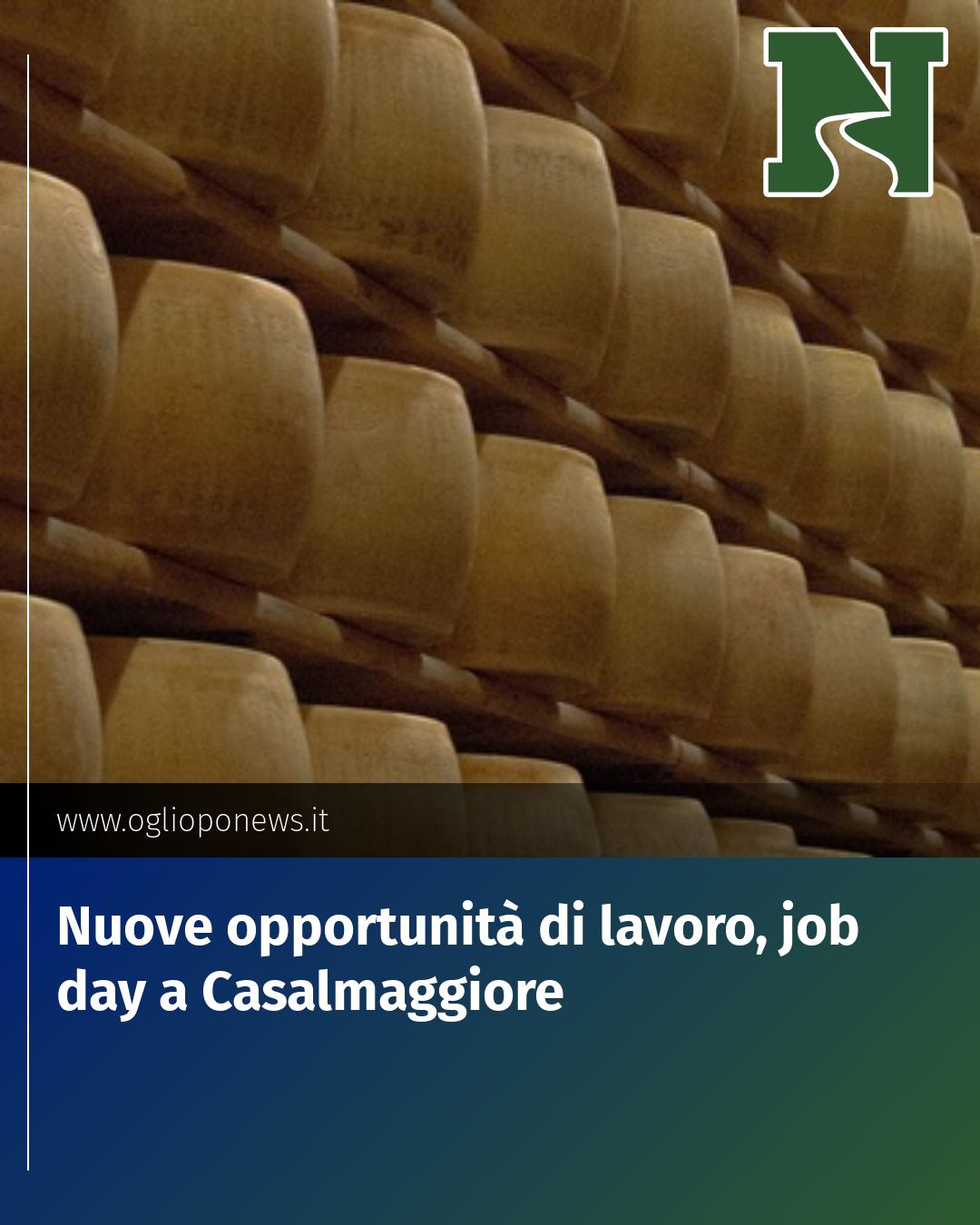 Post Instagram @redazione@oglioponews.it: Nuove opportunità di lavoro, job day a Casalmaggiore...