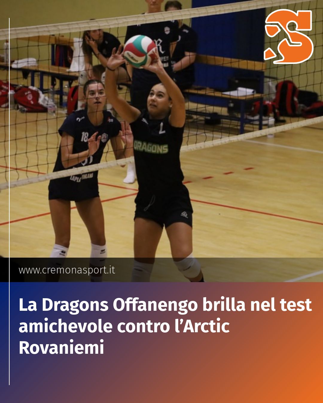 Post Instagram @Cremona_Sport: La Dragons Offanengo brilla nel test amichevole contro l’Arctic Rovaniemi...