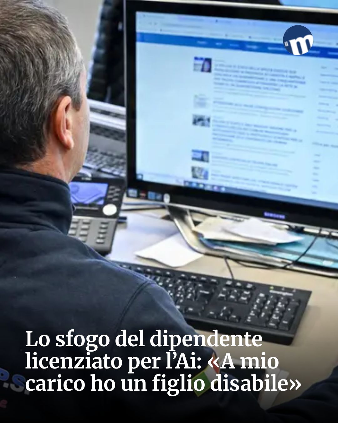 Post Instagram @socialbeat.test: Lo sfogo del dipendente licenziato per l’Ai: «A mio carico ho un figlio disabile»...