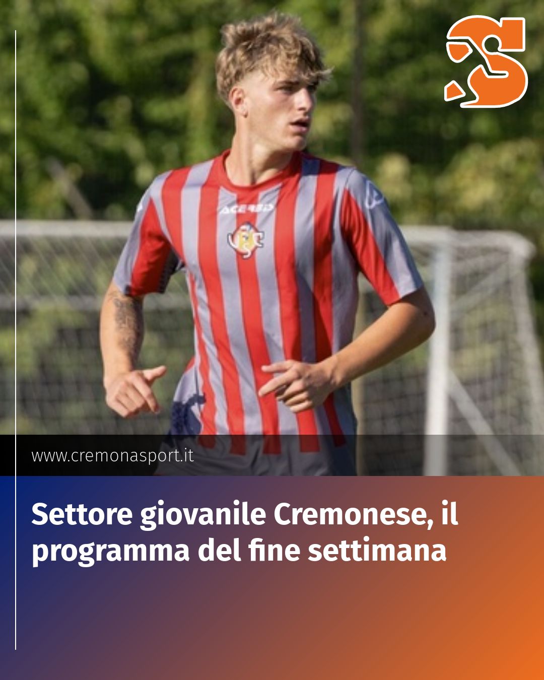 Post Instagram @Cremona_Sport: Settore giovanile Cremonese, il programma del fine settimana...
