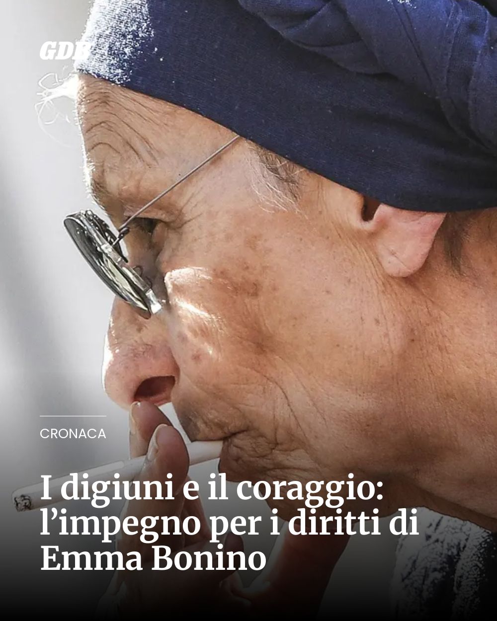 Post Instagram @giornaledibrescia: I digiuni e il coraggio: l’impegno per i diritti di Emma Bonino...