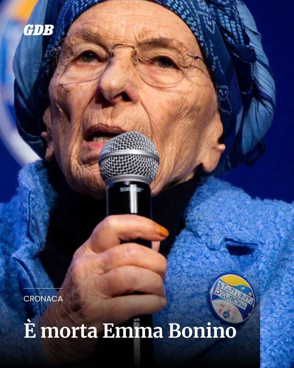 Post Instagram @giornaledibrescia: È morta Emma Bonino...