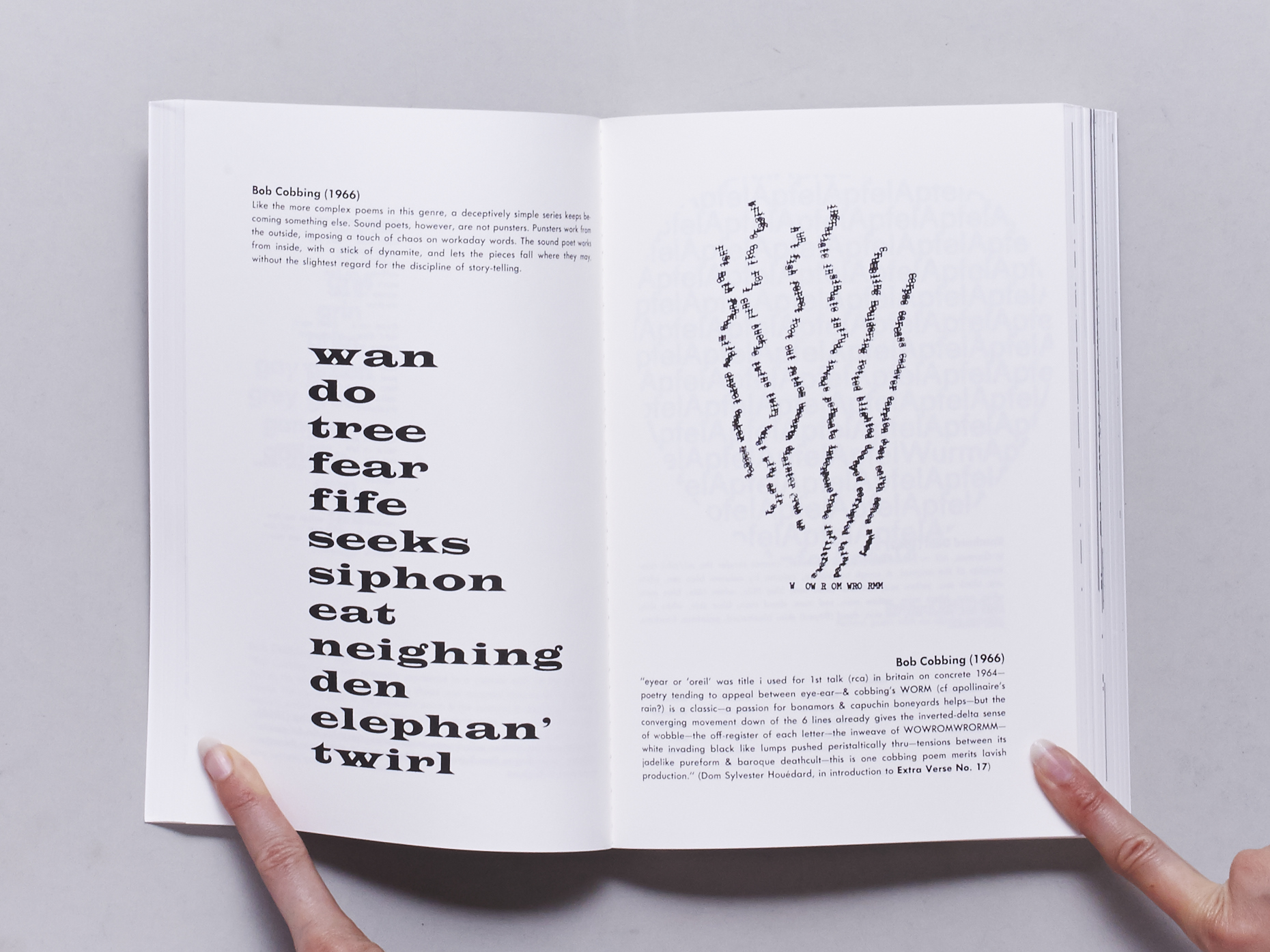 An Anthology of Concrete Poetry Antenne Books