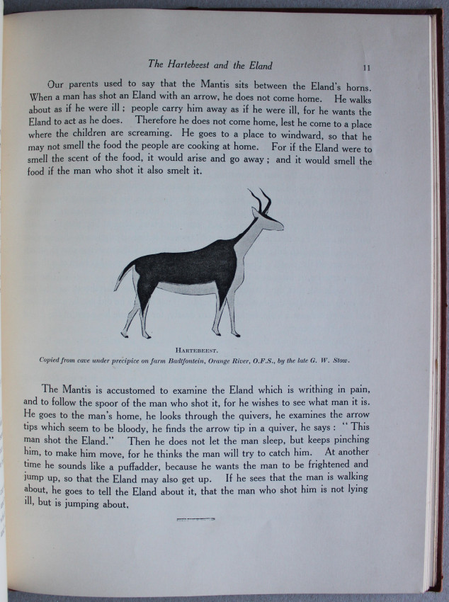 The Mantis And His Friends Bushman Folklore Auction 99