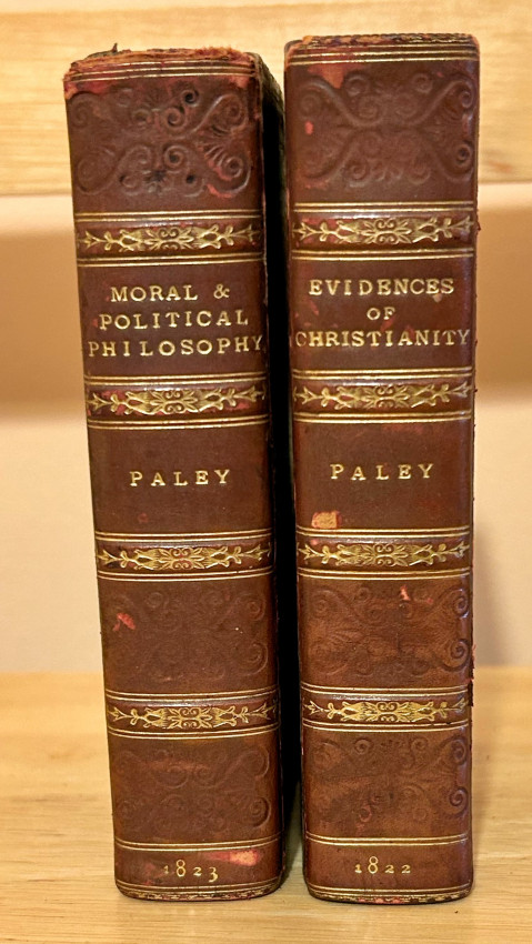 EVIDENCES OF CHRISTIANITY /  MORAL AND POLITICAL PHILOSOPHY (A Two Volume Set)