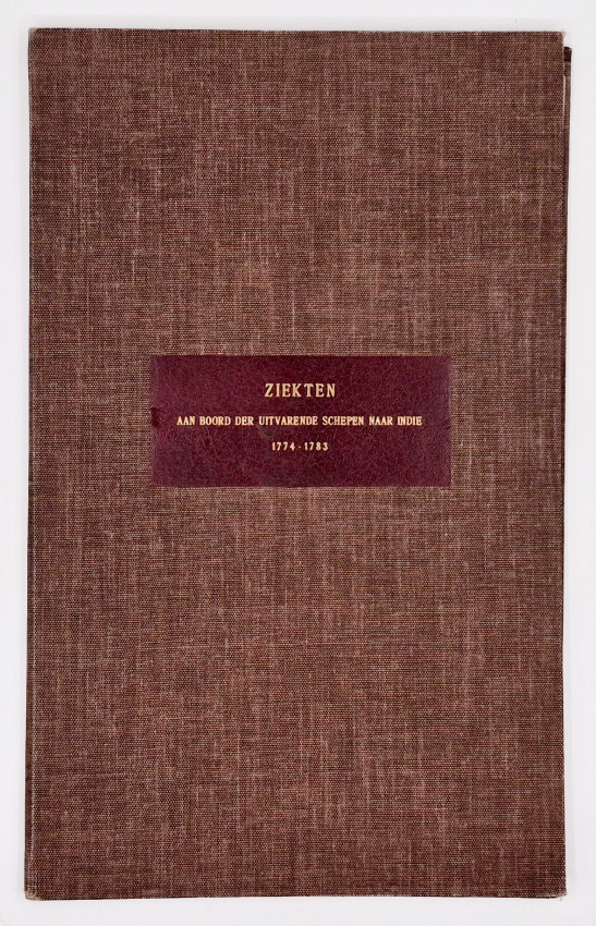 ZIEKTEN AAN BOORD DE UITVARENDE SCHEPEN NAAR INDIE 1774-1783