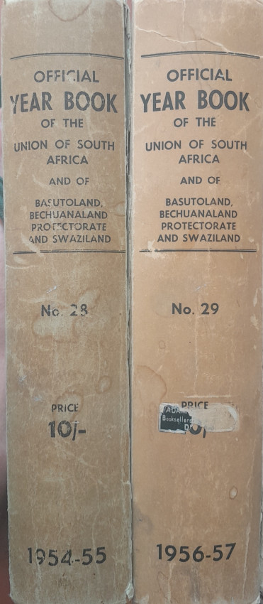 OFFICIAL YEAR BOOK OF THE UNION OF SOUTH AFRICA 1954-55 and 1956-57