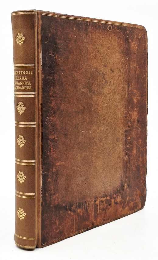 DE VERA ANTIQUORUM HERBA BRITANNICA with: ALOIDARIUM, SIVE ALOES MUCRANATO FOLIO AMERICANAE MAJORIS