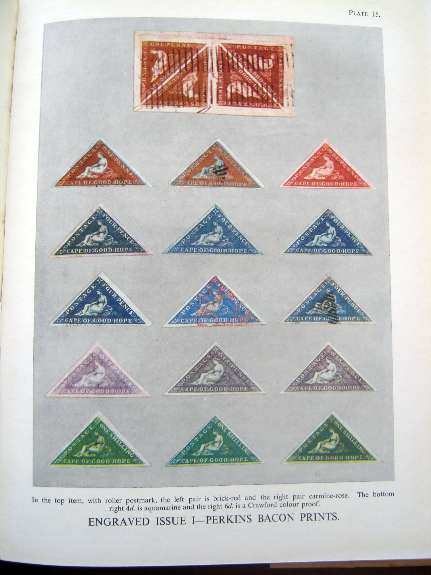The Triangular Stamps Of Cape Of Good Hope - Auction #26
