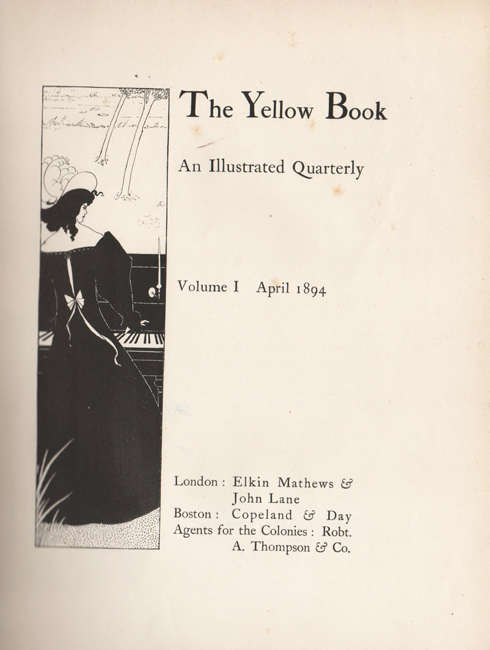 The Yellow Book An Illustrated Quarterly - Auction #39 ...