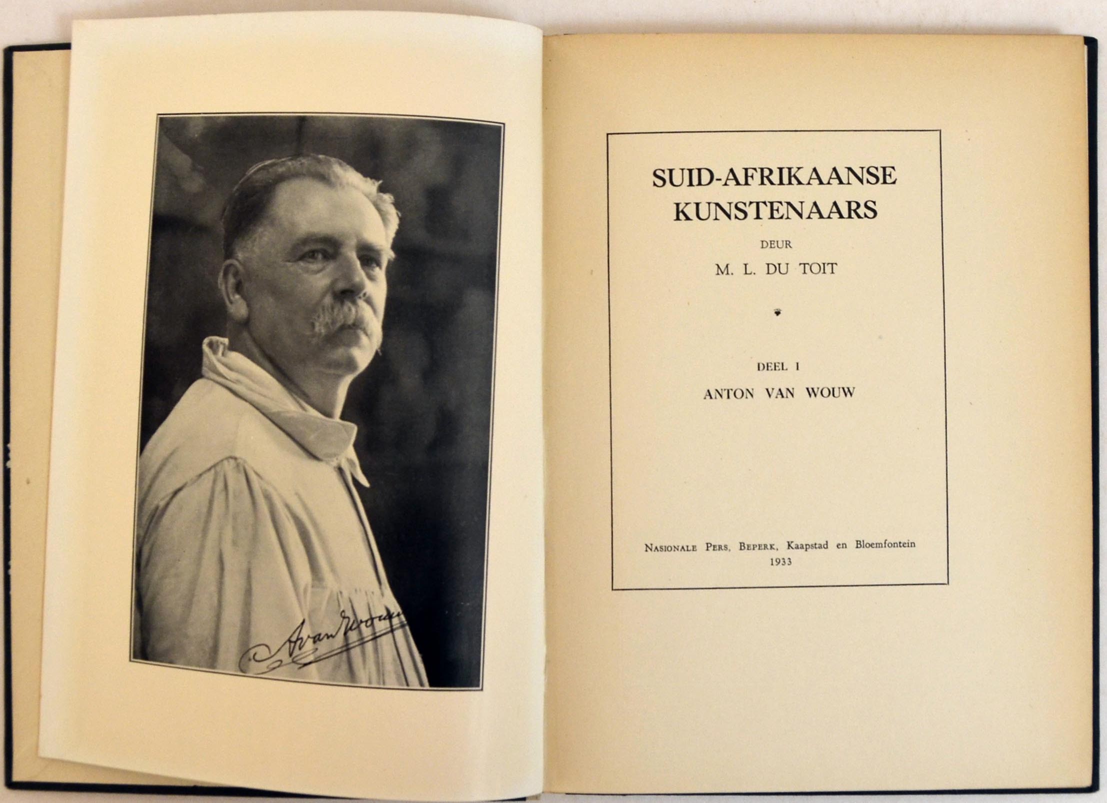 Anton Van Wouw Inscribed Copy Auction 50