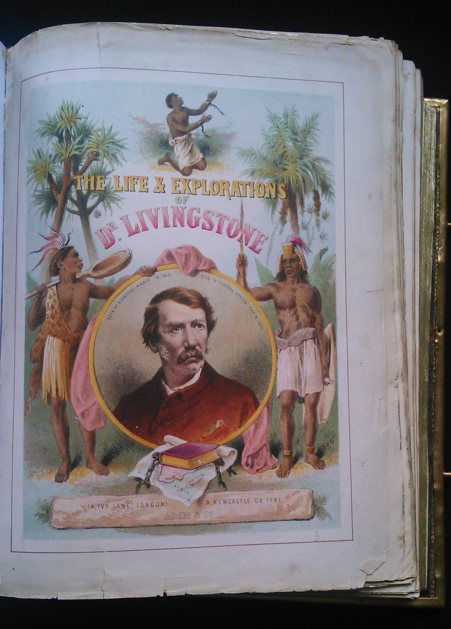 The Life & Explorations Of Dr.livingstone Auction 55
