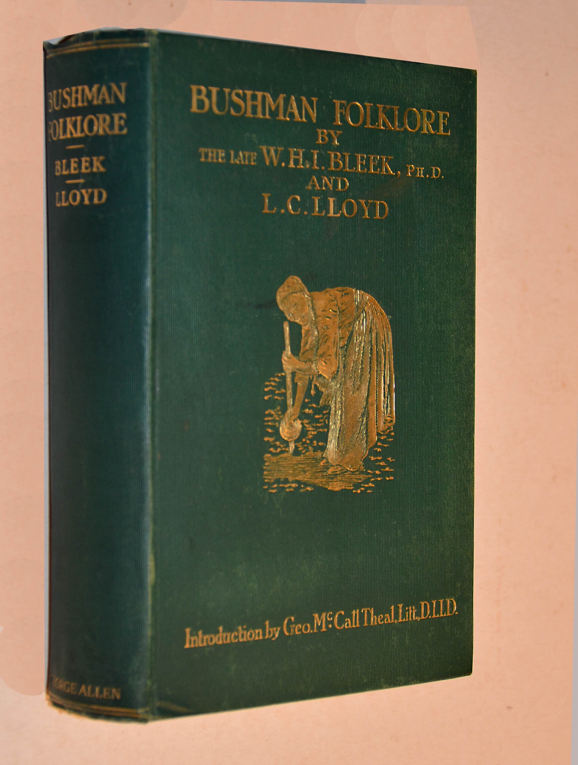 Specimens Of Bushman Folklore Interesting Association Copy With