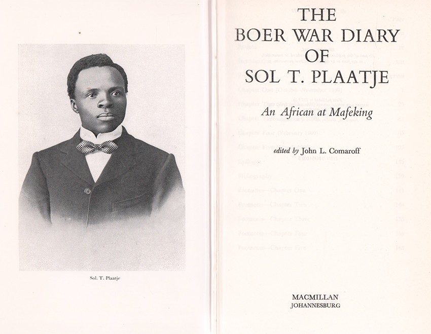 Sol plaatje university physical address picture