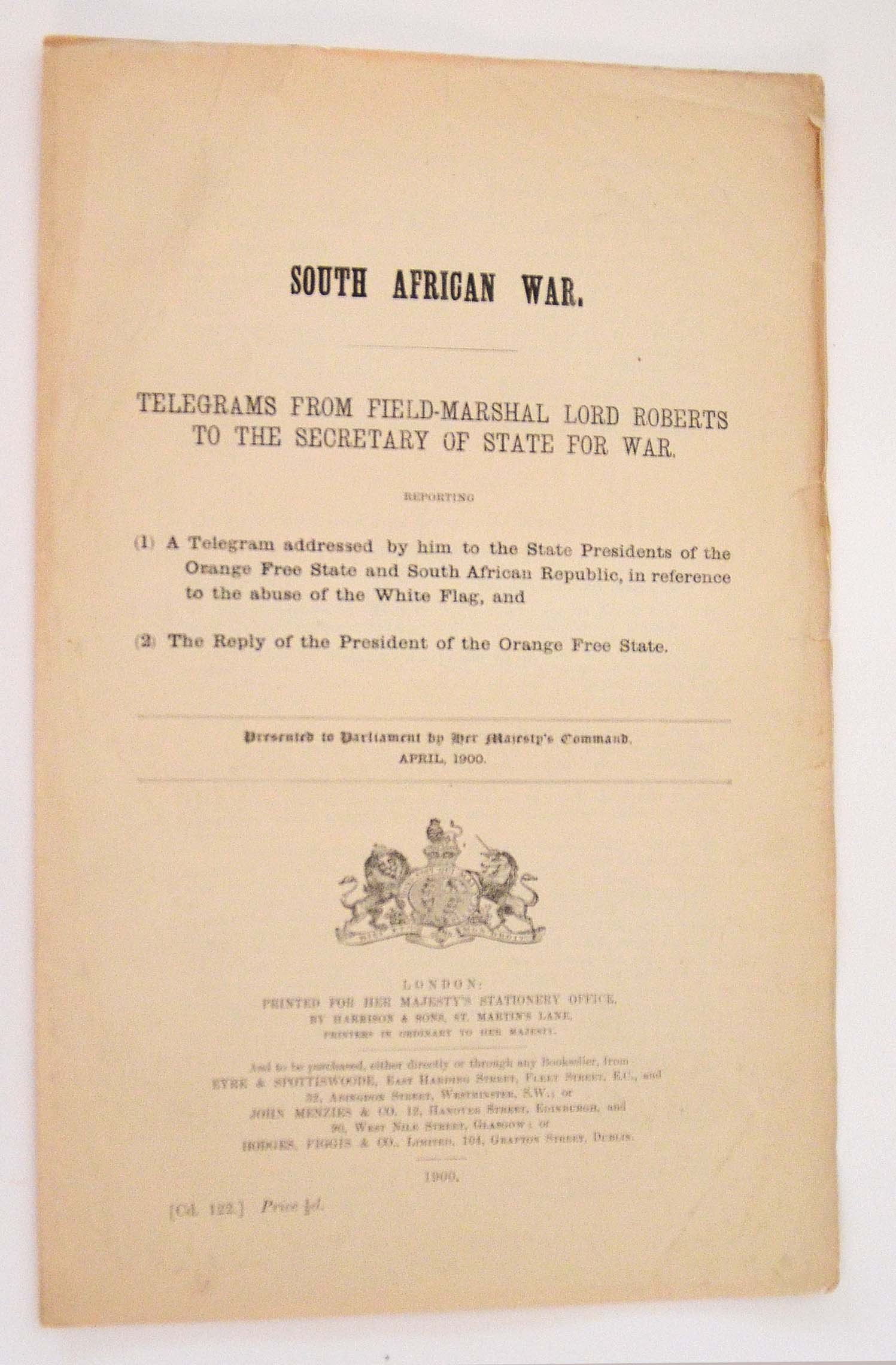 Effects of the boer war image