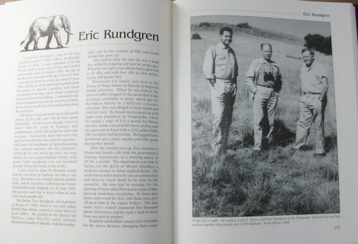 Elephant Hunters. Men Of Legend (signed And Numbered First Edition 468/