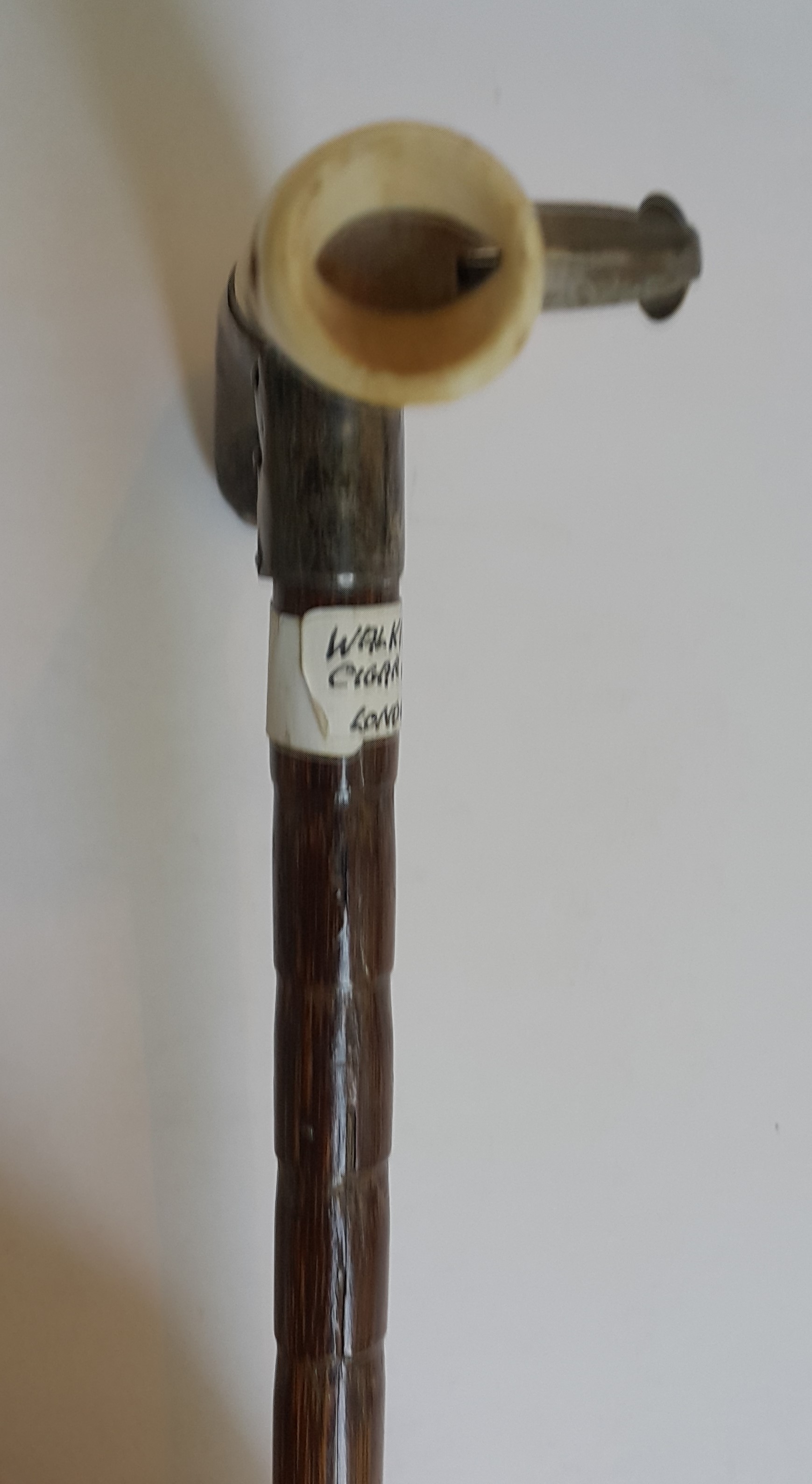 Cigar Cutter Walking Cane. London,1916. Auction 80