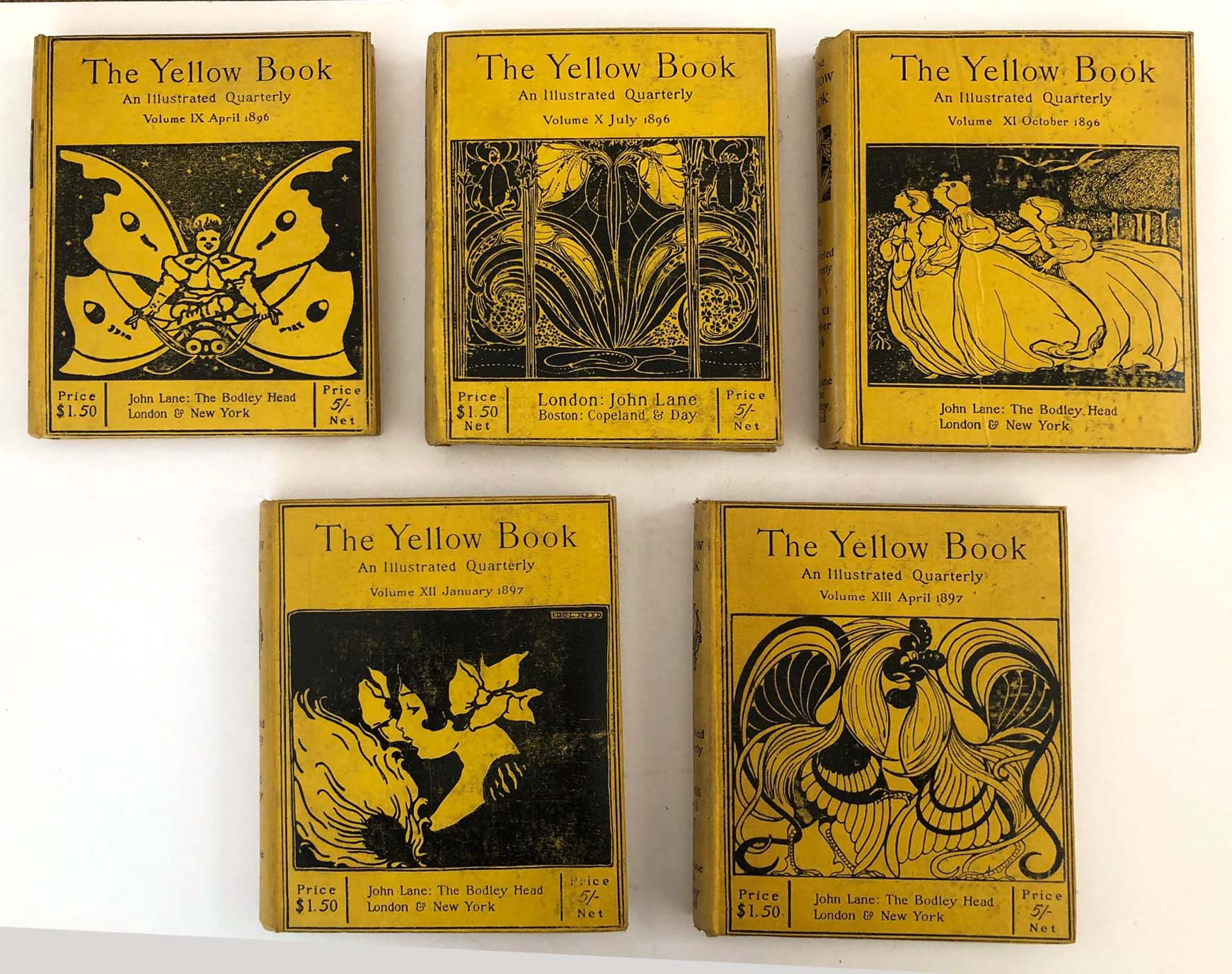 The Yellow Book Complete Set Of 13 Volumes Auction 92