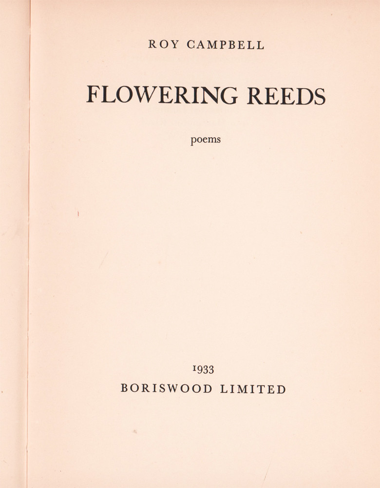 Flowering Reeds Auction 99