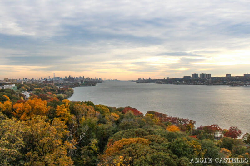 El otoño en Nueva York George Washington Bridge-1