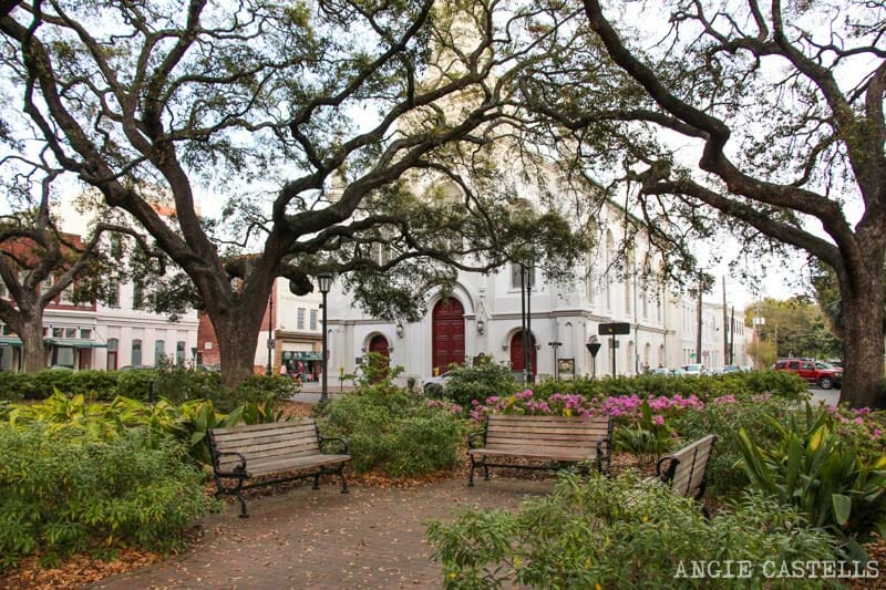 Guia de Savannah que ver y hacer Wright Square
