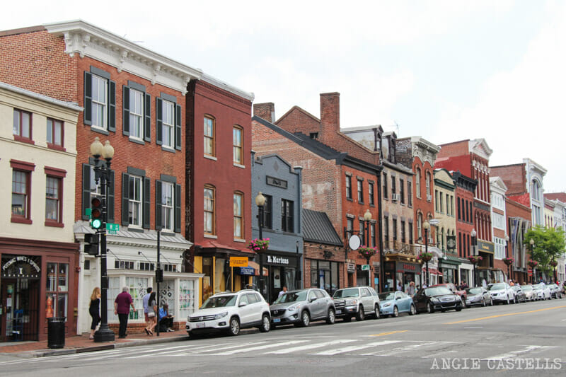 Guia Washington DC Que ver Excursion desde Nueva York Barrio Georgetown