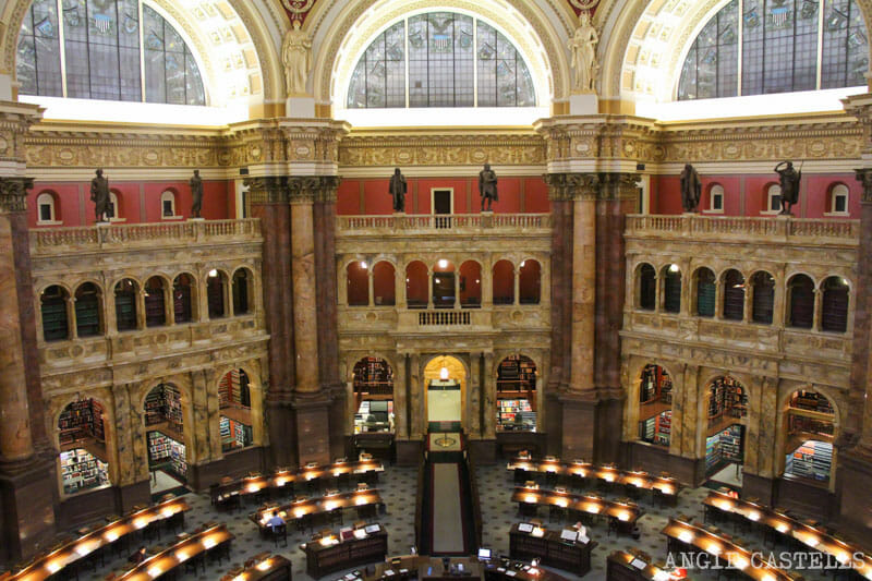 Guia Washington DC Que ver Excursion desde Nueva York Biblioteca del Congreso