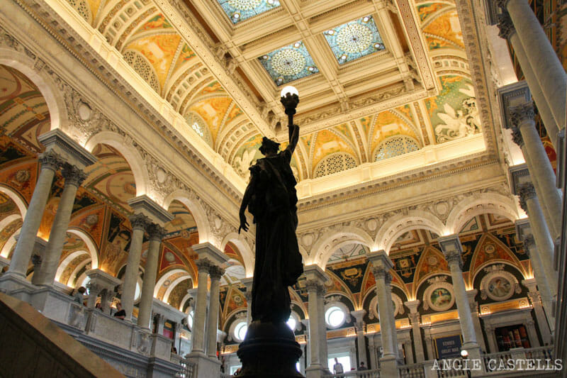 Guia Washington DC Que ver Excursion desde Nueva York Library of Congress