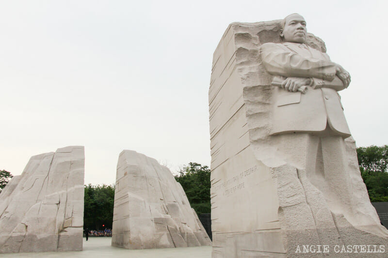 Guia Washington DC Que ver Excursion desde Nueva York Martin Luther King Monument
