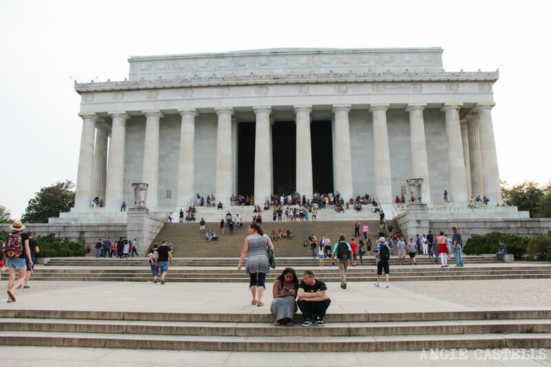 Guia Washington DC Que ver Excursion desde Nueva York Monumento a Lincoln