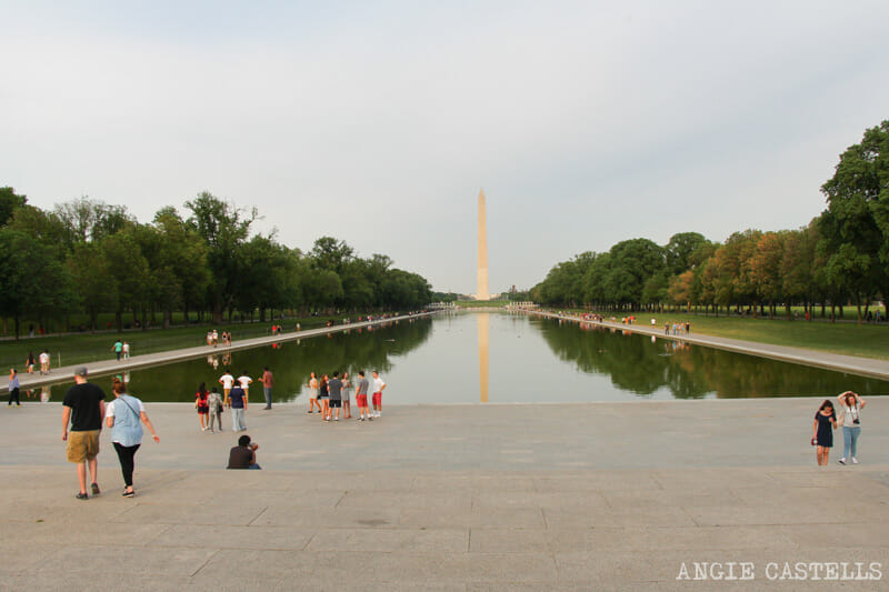 Guia Washington DC Que ver Excursion desde Nueva York Piscina reflectante