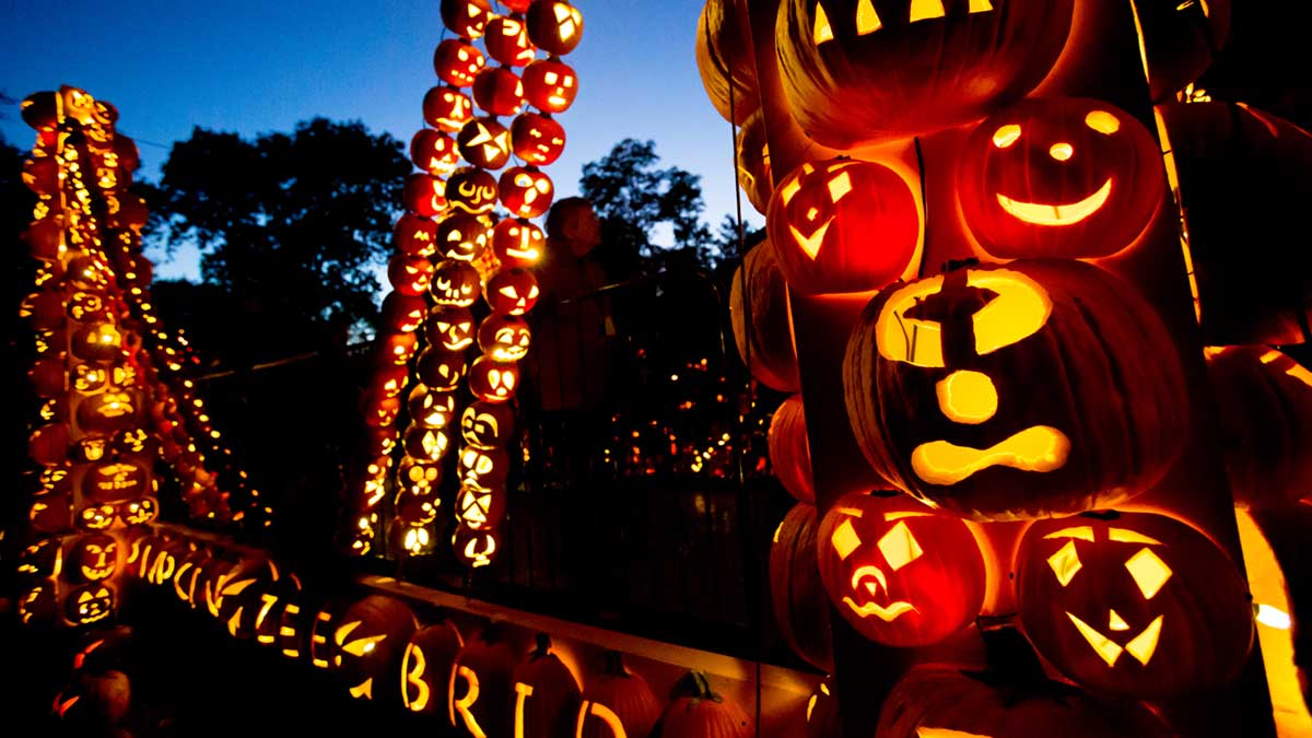 Halloween en Sleepy Hollow - The Great Jack'o Lantern Blaze
