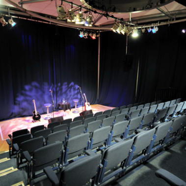 a view of The Forge auditorium