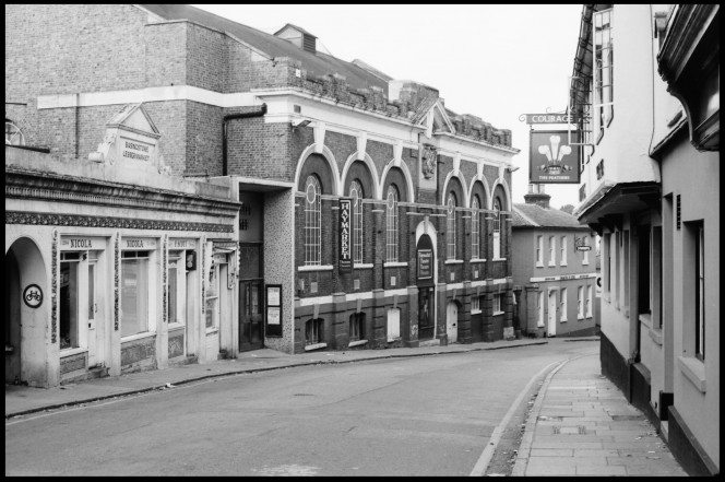 The outside of The Haymarket in the 1970s
