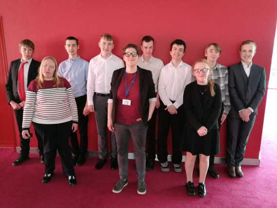 students with our Community Engagement Manager