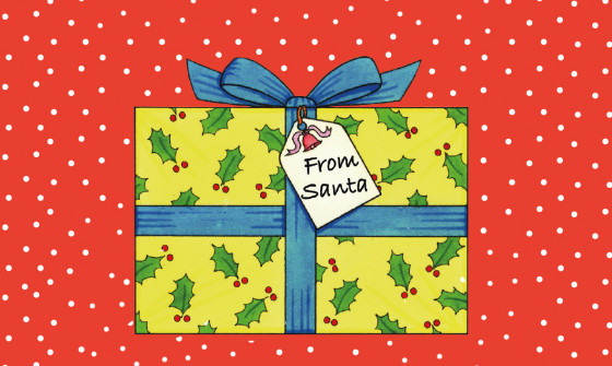 Dear Santa present