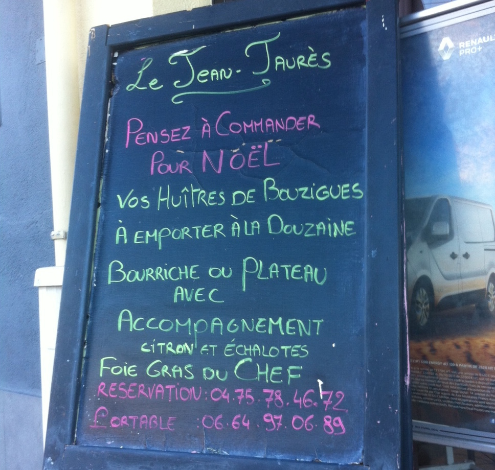 Commande pour Noël