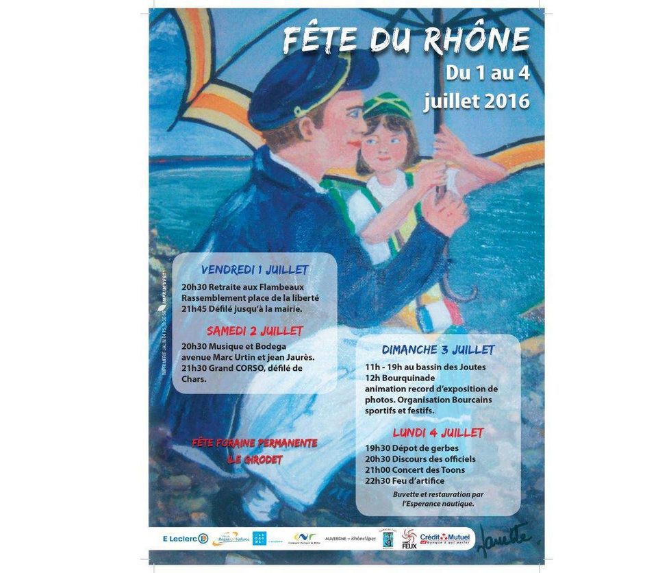Samedi 2 juillet - Fête de Bourg les Valence