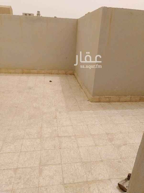 1509867 شقه للايجار في فله حي الياسمين 3 غرف وصاله وحمامين مطبخ ومكيفات راكبه نظيفه يوجد بها سطح خاص