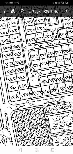 1752989 أرض للبيع الحي العاشر ١٧ نزول بنيان زاويه طيبه المساحه ٤٩٣م رقم الارض٢٣٠ الوجهه غرب + شمال