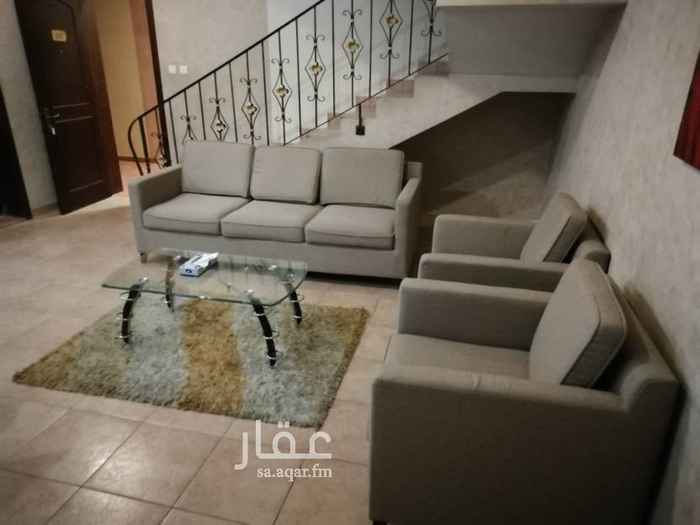 1649515 شقه دورين غرفتين وصاله ومطبخ وحمامين كبيره للايجار الشهري مفروشه ومؤثثه كامله للايجار الشهري فى حى العليا الخبر بجوار كارفور الراشد مول. ٣٥٠٠ شهري شامل كهرباء مياه انترنت صيانه نظافه ويوجد جميع الخدمات والاحتياجات اليوميه متوفره