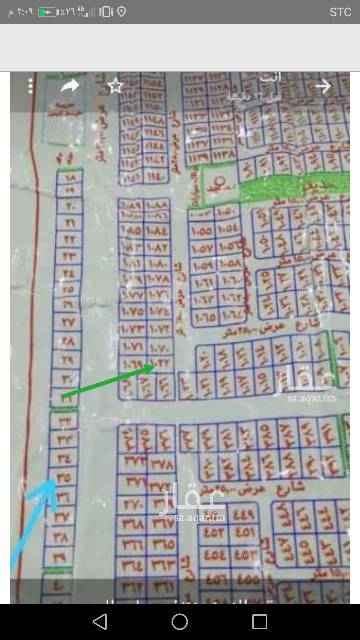1659670 ارض للأجار او للبيع في مخطط ولي العهد 1 القطعه رقم ١٠٢٢ للمفاهمة مراسلتي واتساب