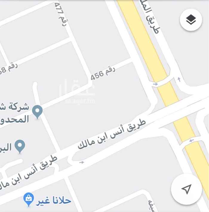 1589091 للبع ارض علىطريق الملك فهد مساحه ٦٧٠٠ متر
راس بلك تقاطع انس مع الملك فهد مع انس موقع استثماري ممتاز
٨٨ متر/٨٨
شرقي شمالي جنوبي